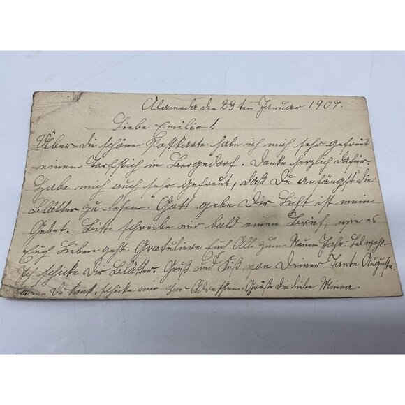 United States And Germany Antique Postal Cards Canceled And Used, Lot of 6 AS-IS - Picture 14 of 16